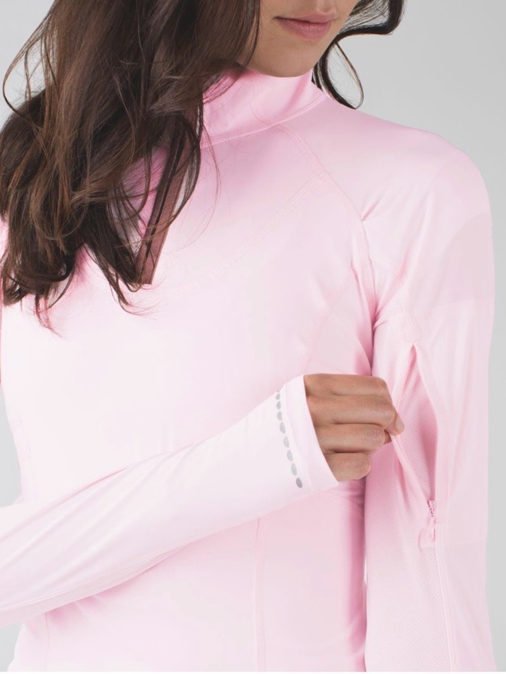 Lululemon Trail Bound 1/2 Zip Jacket in Strawberry Milkshake
Size 8